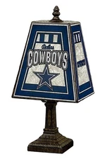 The Memory Company | Licensed NFL Team Color Table Lamp Dallas Cowboys