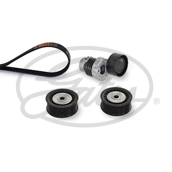 Keilrippenriemensatz Micro-V® Gates K027PK1570 FüR Citan Renault Dacia Mercedes-image