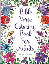 Bible Verse Coloring Book For Adults: Scripture Verses To Inspire As You Col...