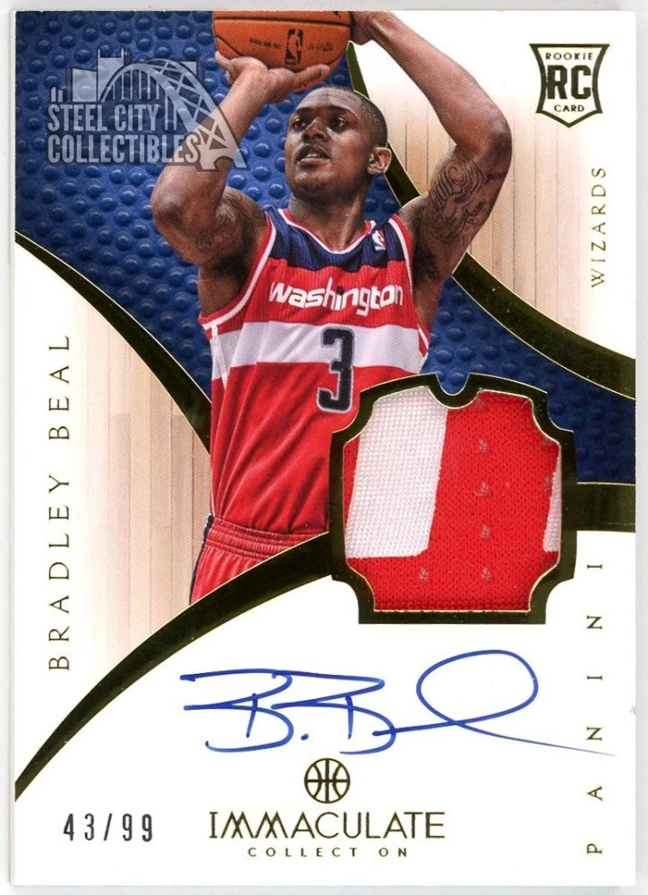 Bradley Beal Basketball Original Autographed Sports Trading Cards