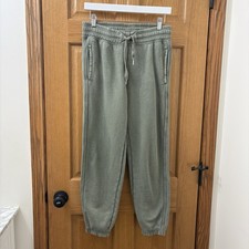 Aerie Green Fleece Sweatpants Size XS