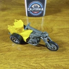 Vintage Hot Wheels RRRumblers Choppin' Chariot Yellow Hong Kong HK 1971 Trike