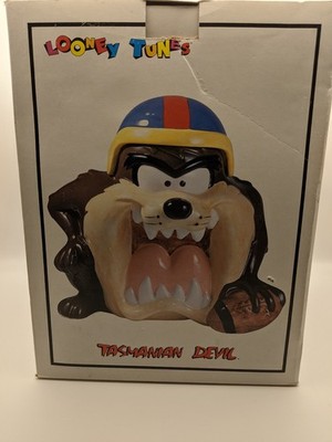 Warner Bros Looney Tunes 1993 Taz Tasmanian Devil Football Cookie