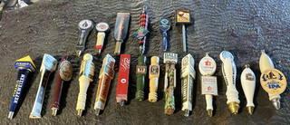 LOT 20 Brewery Beer Taps Man Cave Pub/ Bar Decor Widmer Ballast Point ETC