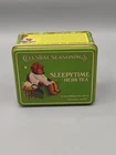 Vintage Celestial Seasonings Large Tea Tin SLEEPYTIME Herb Tea HTF Collectable
