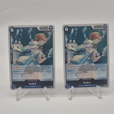 Bandai One Piece Card Game Isuka EB03-022 Blocker On Play English EN Lot of 2