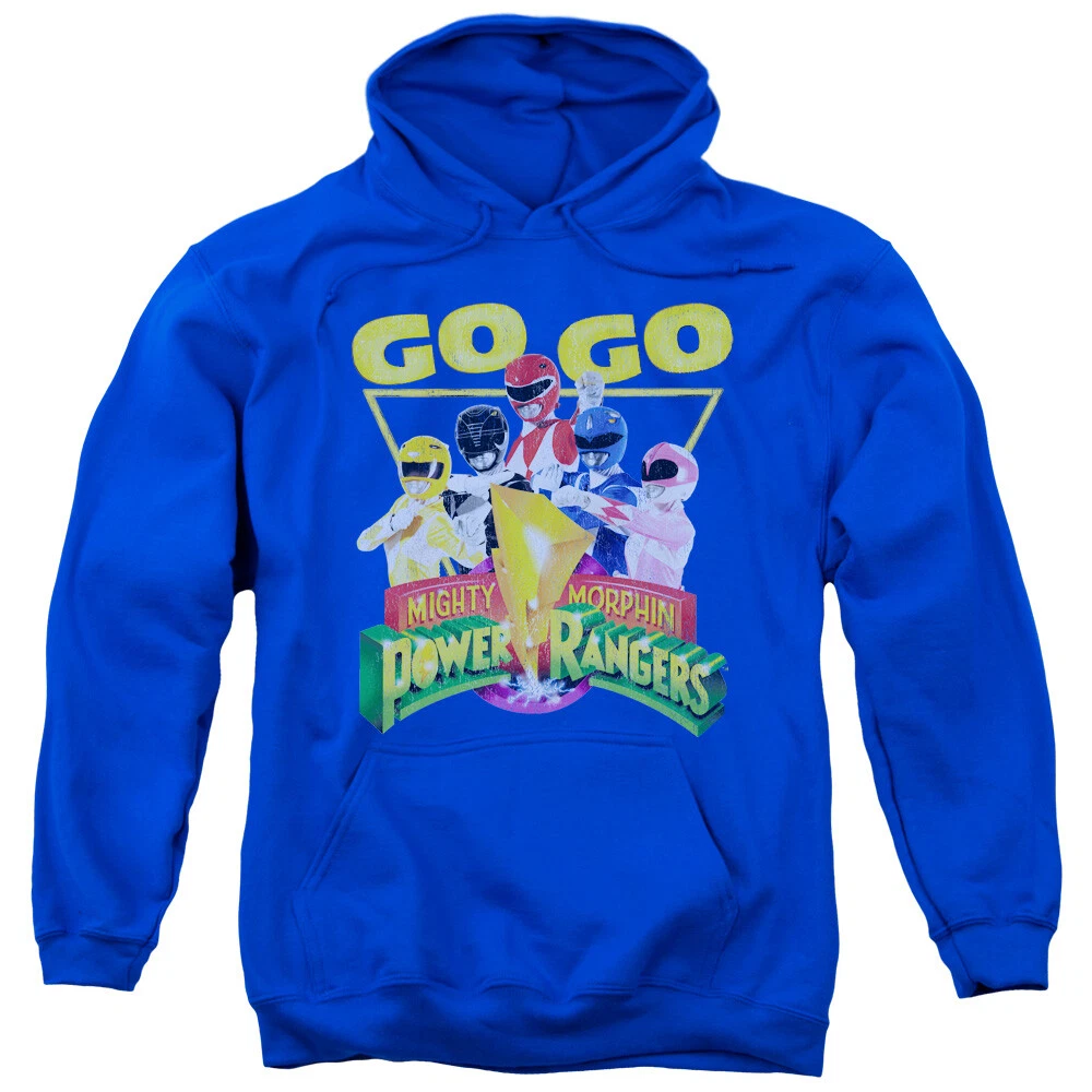 Sweat-shirt Vintage Power Rangers AmericanWear - Taille 8 Ans - Noir - Coton/polyester