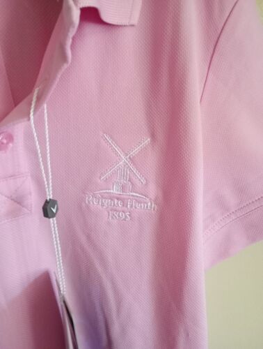 Girls Callaway Pink Polo Shirt 7-9 Y New with Tags Reigate Heath - - Picture 3 of 10