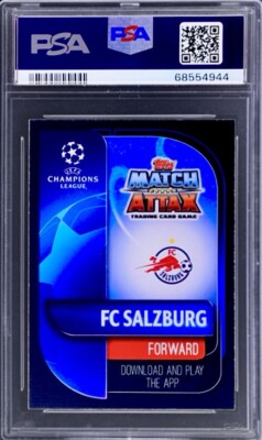 その他 haaland psa9 2019 PSA 9 RC Erling Haaland 2019-20 Match Attax Gold Holo FC Salzburg