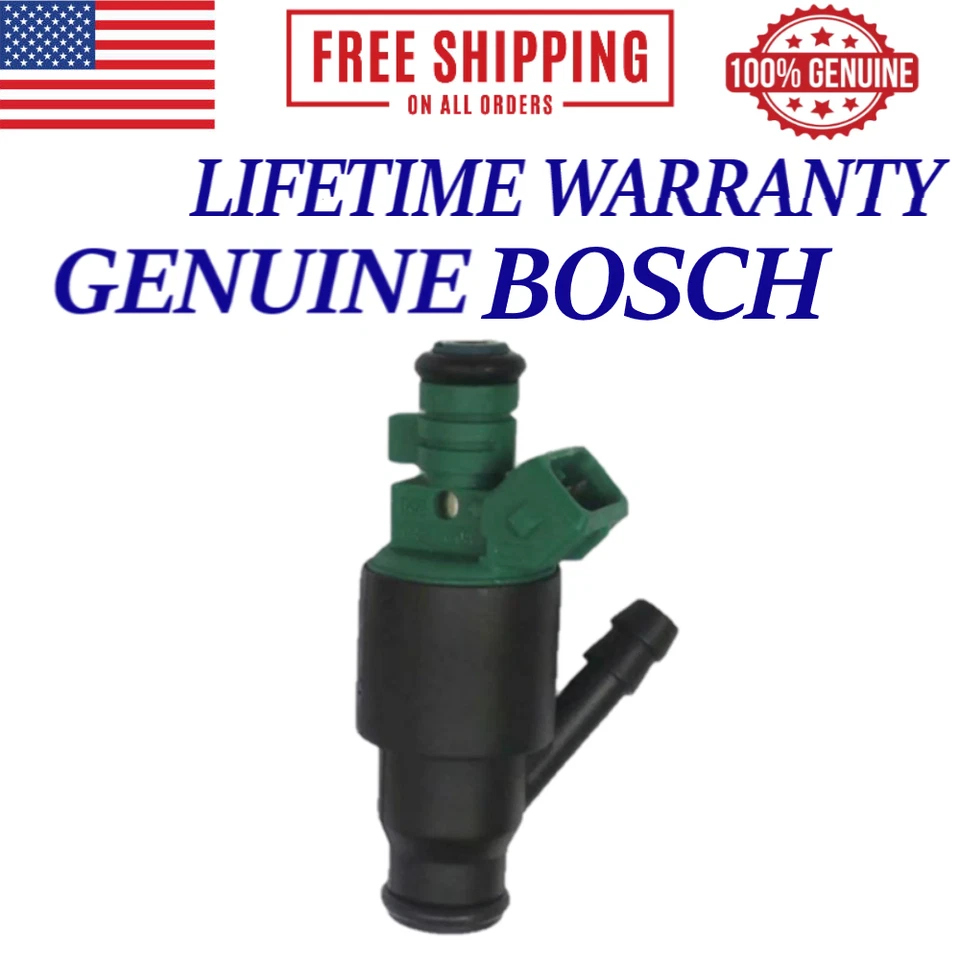 PACK DE 4 INYECTORES DE COMBUSTIBLE BOSCH OEM para Kia Sportage 1995-2002 2,0 L I4 Foto 2 de 4