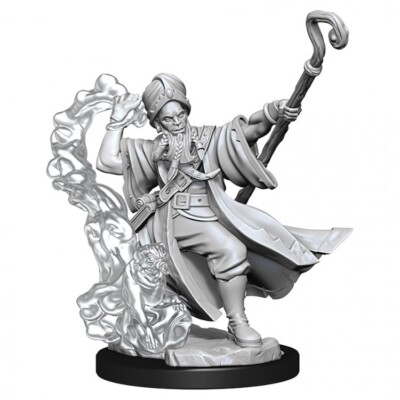 HUMAN WIZARD MALE Wizkids Dungeons & Dragons Frameworks Miniatures WZK75030
