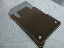 $$$ Velour Fußmatten für Mercedes Benz C207 Cabrio/Coupe + Velours BRAUN + NEU