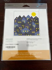 Simon Says Stamp Set of 6 Stencils - Village mt221717 All The Joy