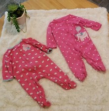 Carters Baby Girl Elephant Pajamas 6M