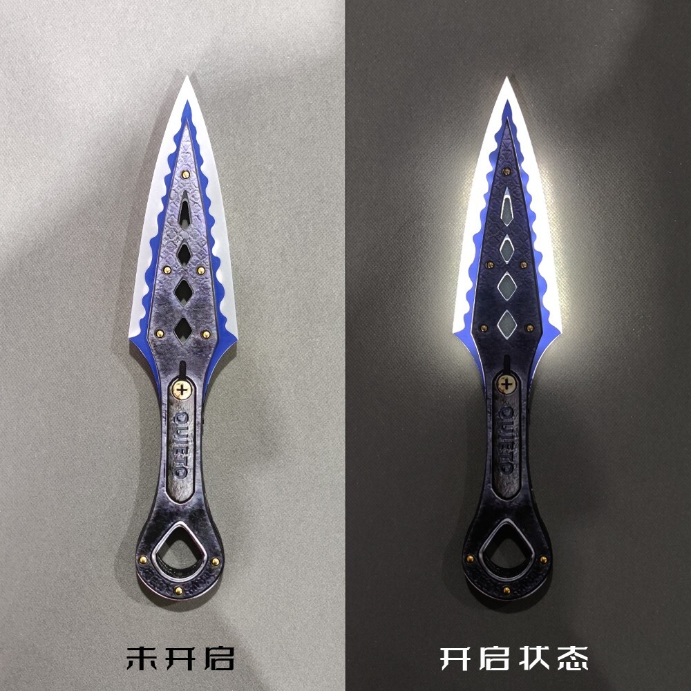 Apex Legends Heirloom Weapons Wraith Kunai Game Keychain Toy Knife