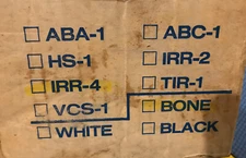 Vintage Niles Audio IRR4 Bone Color IR remote sensor NOS NEW Open Box