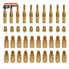 30Pcs Carburetor Main Jets and 10Pcs Slow Jets Pilot Jet Kit Fits for PWK Keihin