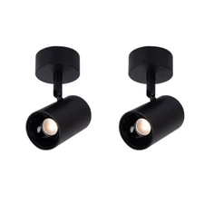 Pack=2 COB LED Adjustable Spotlight Foldable Ceiling Lamp Picture Light Fixture