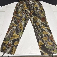 Master Sportsman Camo Pants Rugged Outdoor Gear Hunting Cargo Camouflage Size M
