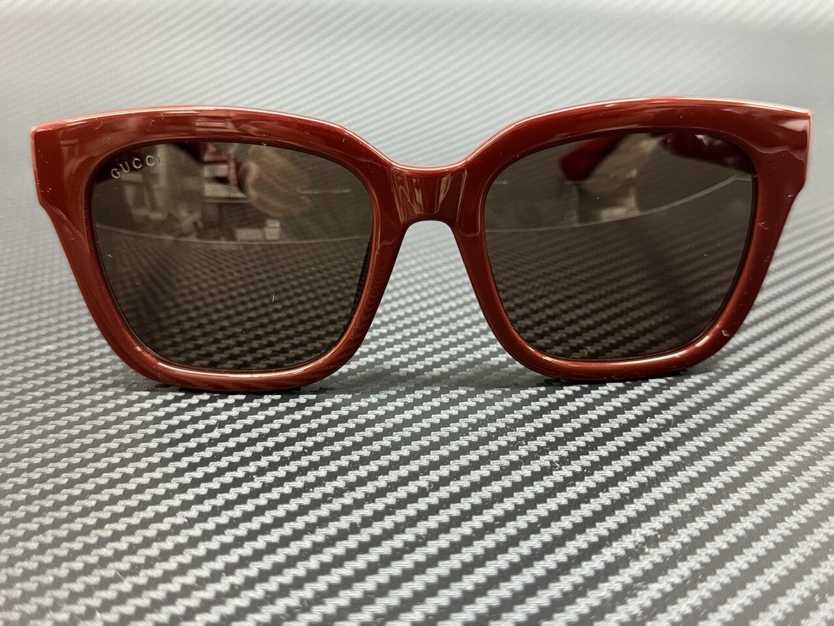 GUCCI GG1338SK 004 Burgundy Brown Women