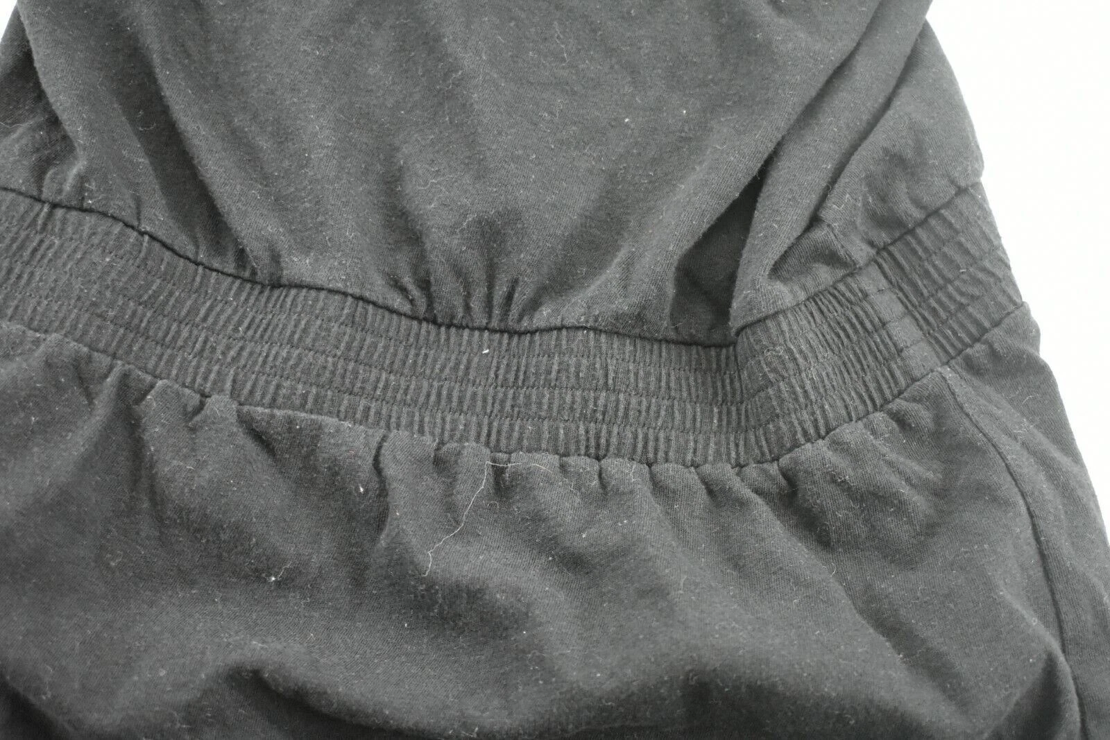 UNDERCOVER Abito vita rosa di Victorias Secret da donna nero massiccio elastico manica corta S