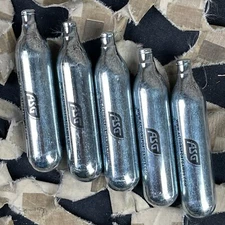 NEW ASG ULTRAIR 12g CO2 Cartridge - 5 Pack