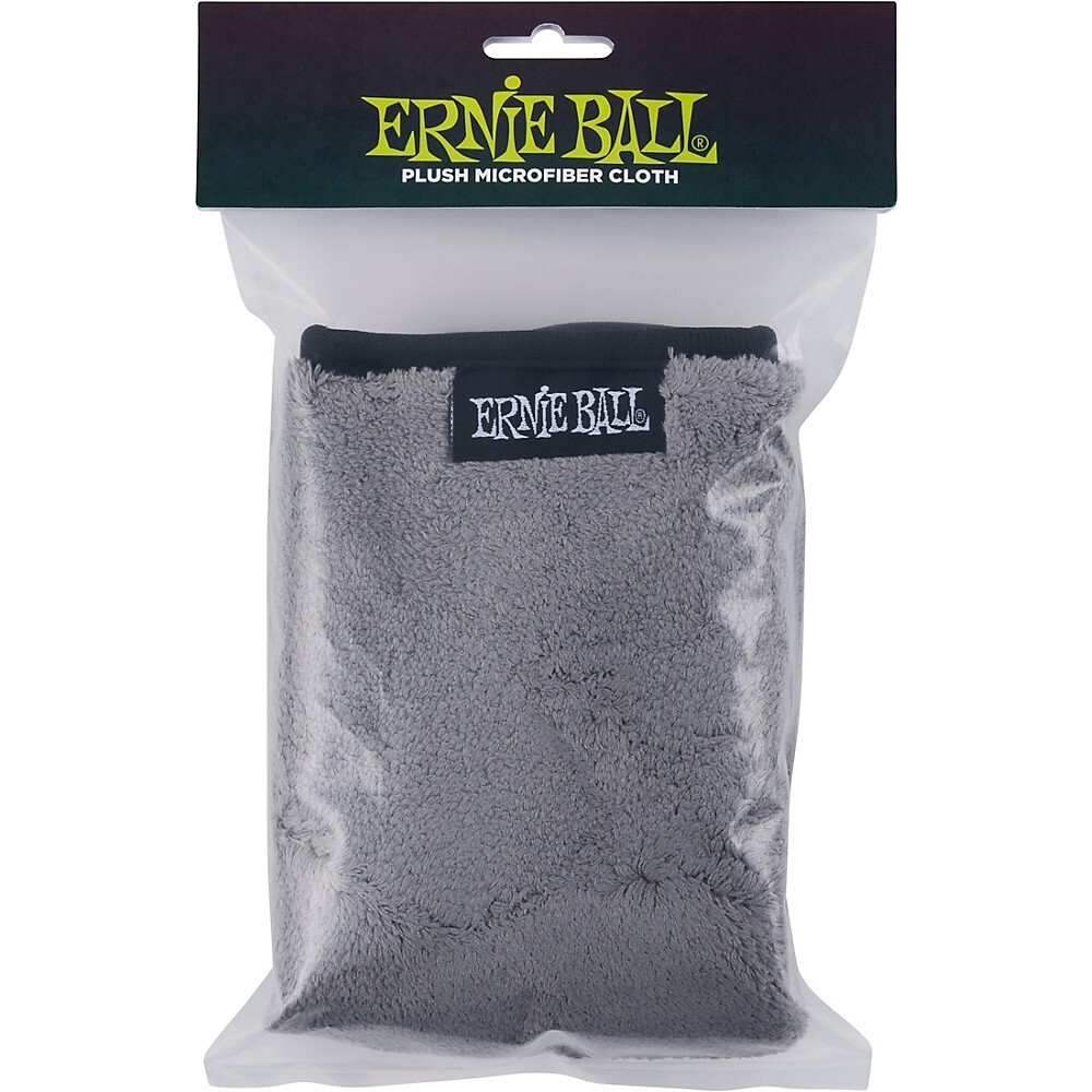 Ernie Ball Ультра-Плюшевая салфетка для полировки из микрофибры серого цвета 1890₽