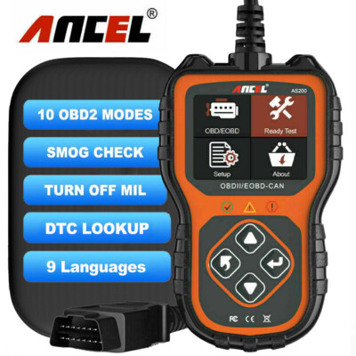 ANCEL AS200 Car Fault Code Reader OBD2 Scanner Check Engine Diagnostic Tool DTC