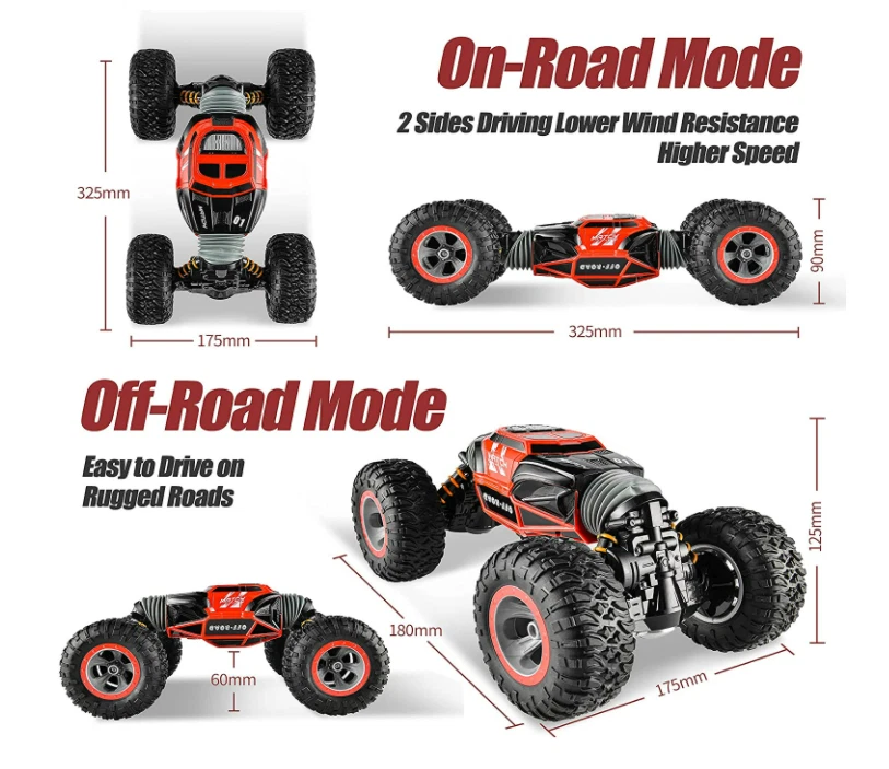 Carro de controle remoto a control alta velocidad regalos para niños y adultos - Image 3 of 4