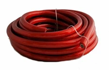 IMC AUDIO 2 Gauge 25' Ft Ground Wire Cable Red Power Car Audio Amp Awg