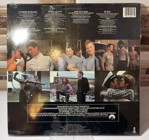 An Officer & A Gentleman Original Soundtrack 1982 LP Island Record 90017-1 NEW - Picture 2 of 2