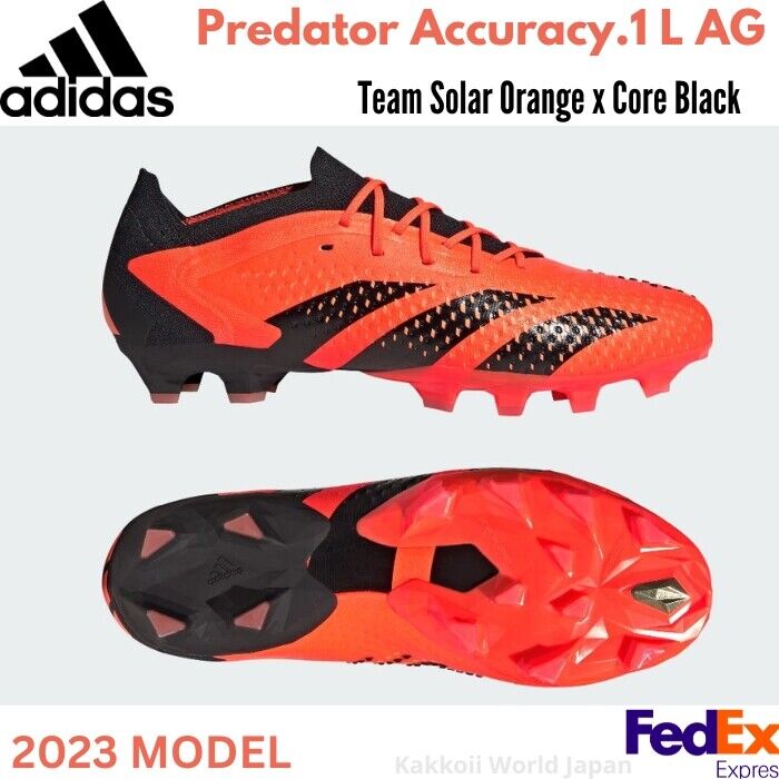 adidas Soccer Cleats Predator Accuracy.1 L AG Team Shock adidas Soccer Cleats Predator Accuracy.1 L AG Team Shock