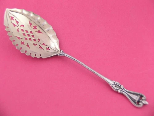 Rare Sterling TOWLE pierced Cheese Server OLD COLONIAL 1895