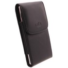 Leather Case Belt Clip Holster Cover Pouch Vertical Carry for Smartphones