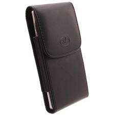 Leather Case Belt Clip Holster Cover Pouch Vertical Carry for Smartphones