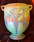 Roseville Pottery Baneda Green Jardiniere Vase 7”