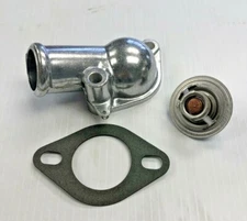 BBC 396-454 chevy thermostat Water Neck HousingTHERMOSTAT ZINC CAST 195 DEG NEW