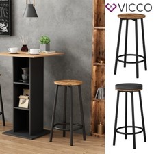 Barhocker Edmonton Eiche rustikal 31,5 x 64 cm 2er Set Vicco