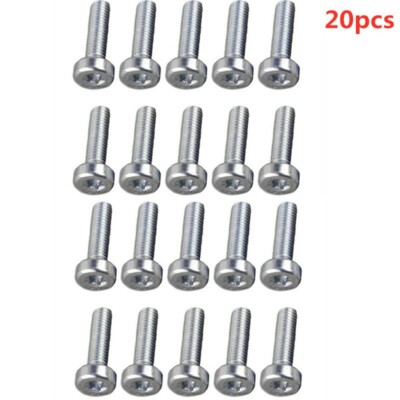 20 Stück M5X18 T27 Torx-Spline Schraubenbolzen für Stihl 9022 371 1020 Kettensäg