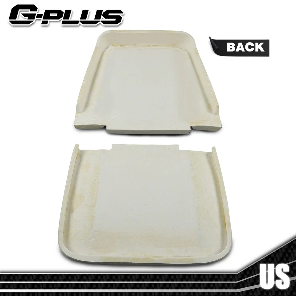 Front Bucket Seat Foam Bun Cushion Upper & Lower Fit For 1966-1972 GM Pair New - Image 3 of 4