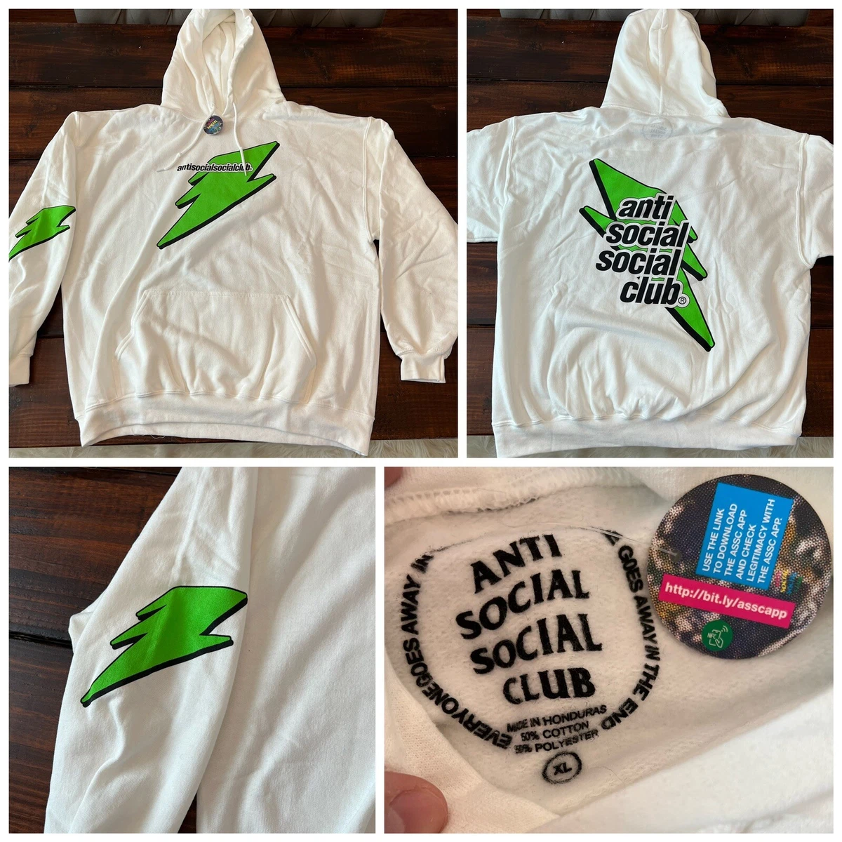 How to tell if an anti social social club hoodie is real cheap