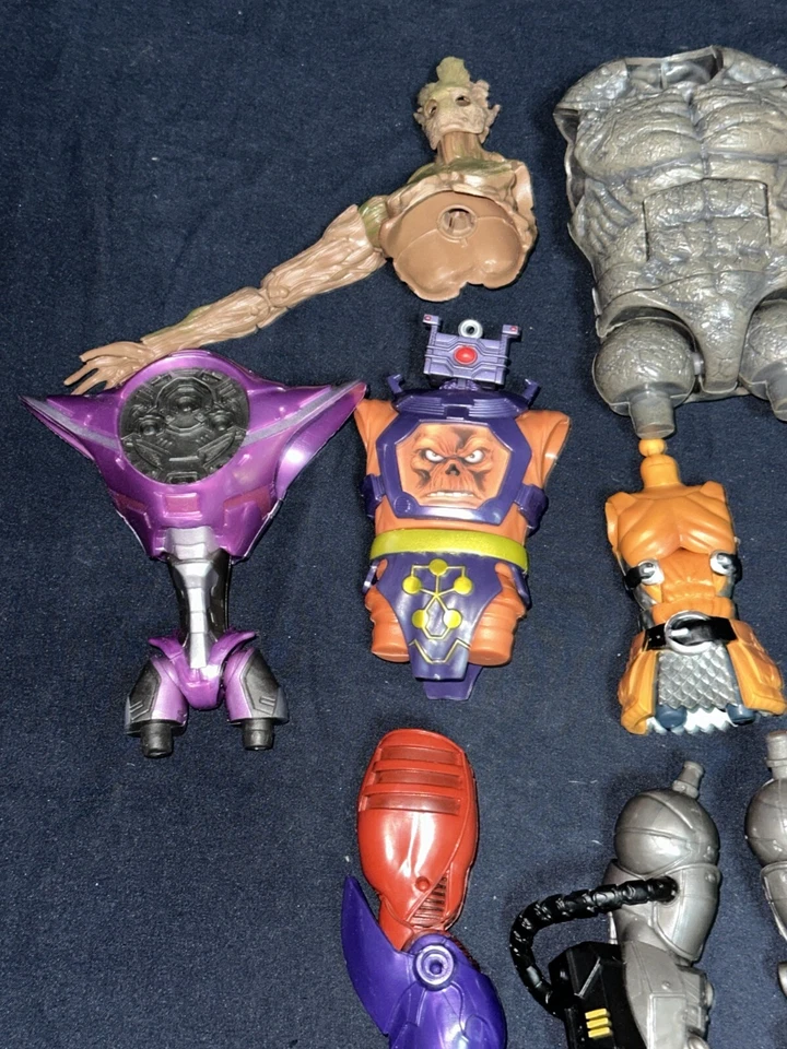 ЛЕГЕНДЫ MARVEL BAF ЛОТ ТОВАРОВ С ДЕТАЛЯМИ ДЛЯ ФИГУРОК НОСОРОГ ТАНОС ГРУТ + - Изображение 2 из 4
