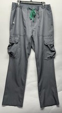 Figs Mens Size XL Gray Namiro Adjustable Waist Scrub Pants L9