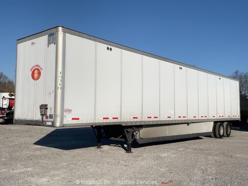 2015 Wabash National 53' T/A Dry Van Trailer Cargo Box Sliding Axles bidadoo - Picture 1 of 12