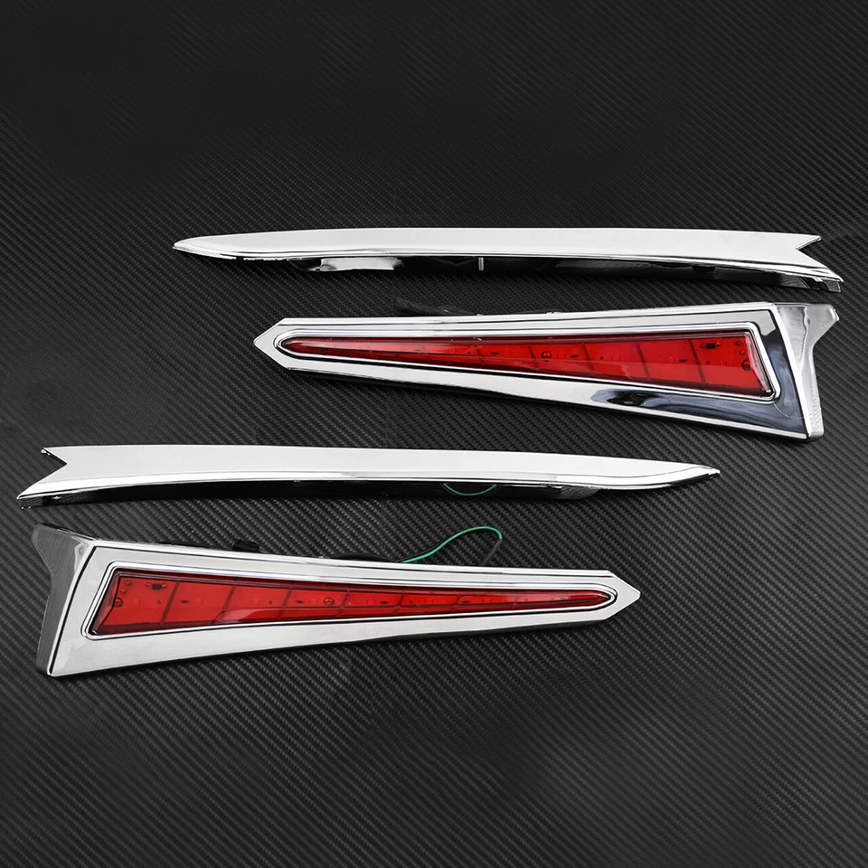 Luces de freno traseras Accent alforja aptas para Victory Cross Country Cross Road Foto 2 de 4