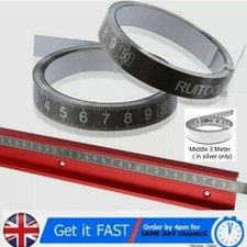 Self Adhesive Miter Saw Track Tape Measure Tool Backing Metric Steel Ruler Tape