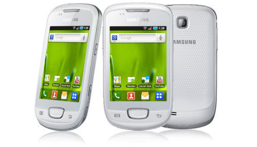SAMSUNG GALAXY MINI GT-S5570 ENTSPERREN HANDY IN WEISSER FARBE