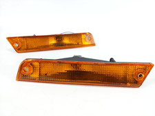 Front Bumper Lamp Turn Signal Lights Amber Fi...