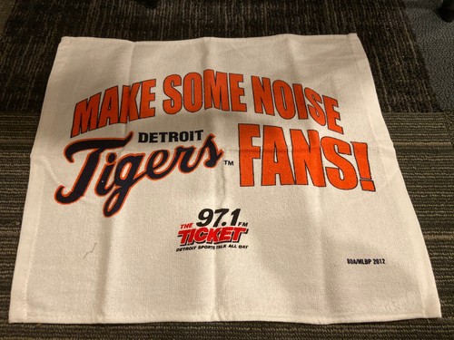 Detroit Tigers Make Some Noise Fans! Rally Towel 16.5 x 15 inches