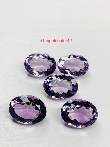 Perles D'améthyste Rose Naturelle Sculptées Main - Forme Fleur 15mm - Lot De 6
